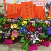 神明桌花D_弘曜花藝版權所有