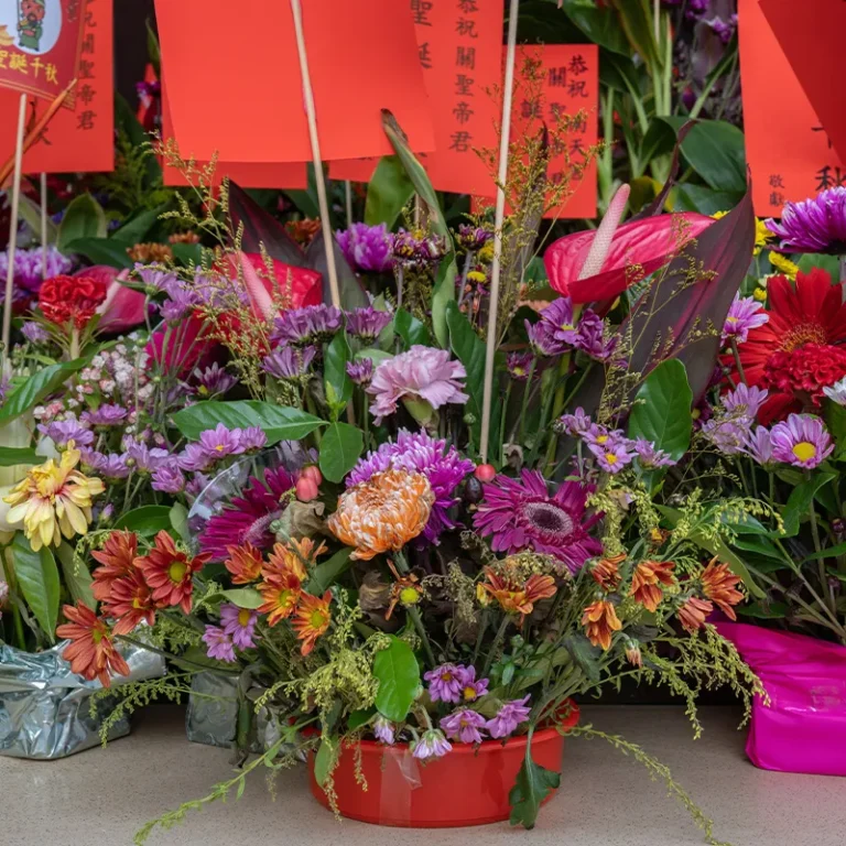 神明桌花G_弘曜花藝版權所有