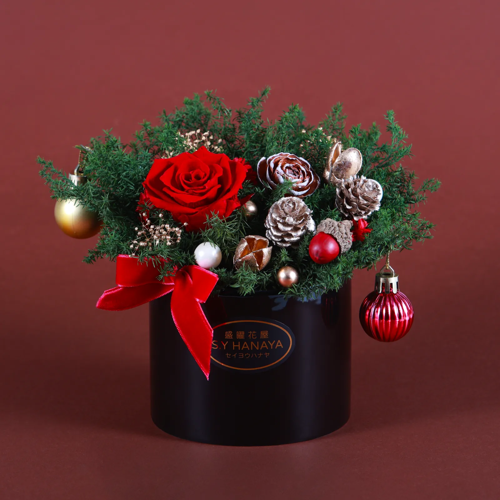 聖誕永生花禮 #CMP003-1