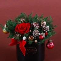聖誕永生花禮 #CMP003-3